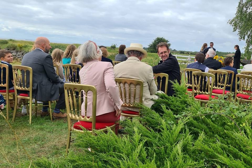 Outside ceremony