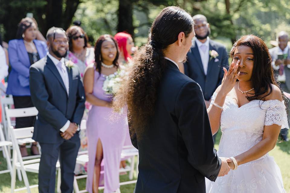 Bride and groom