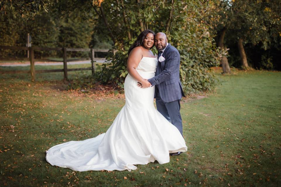 Bride and groom