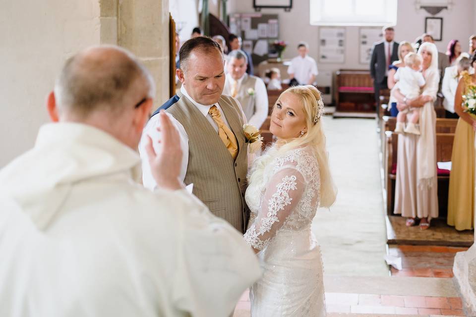 Bride and groom