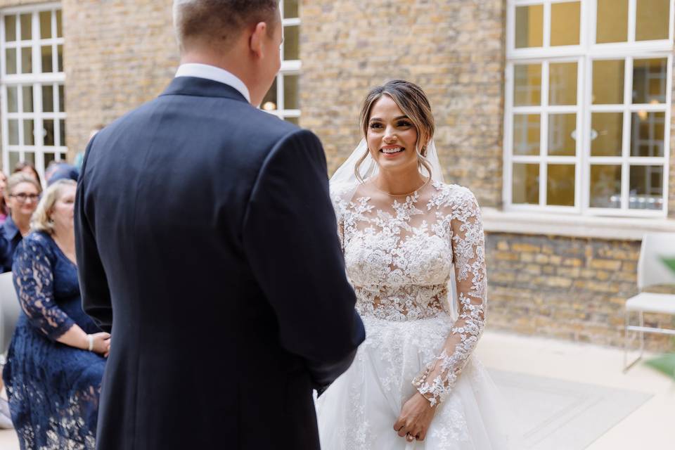 Bride and groom