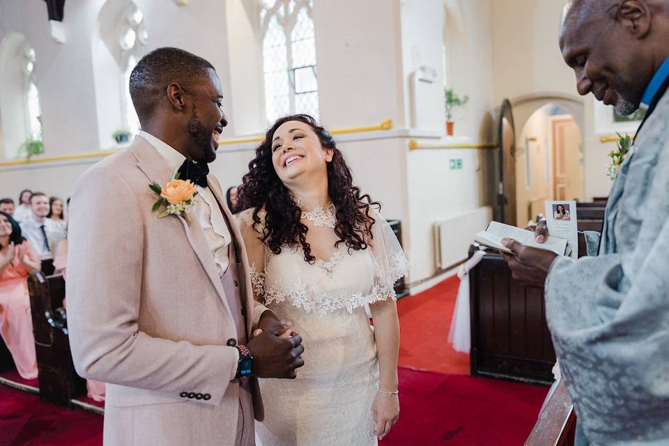 Bride and groom