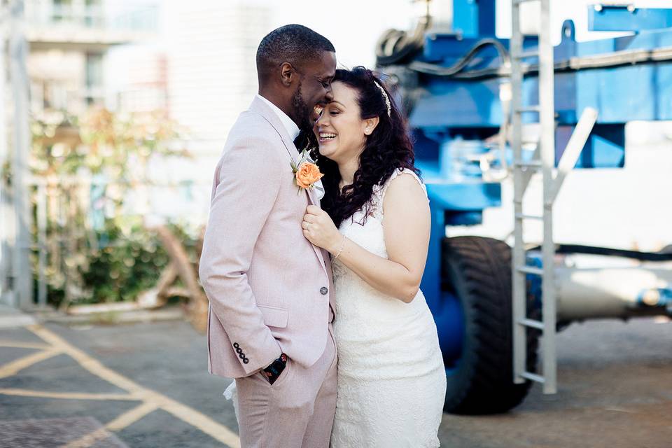 Bride and groom