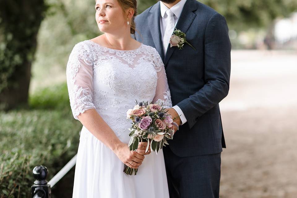 Bride and groom