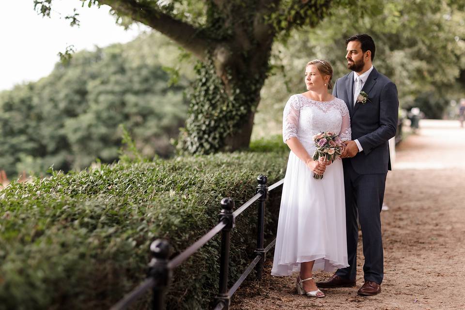 Bride and groom