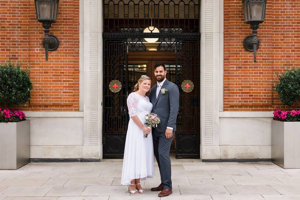 Bride and groom