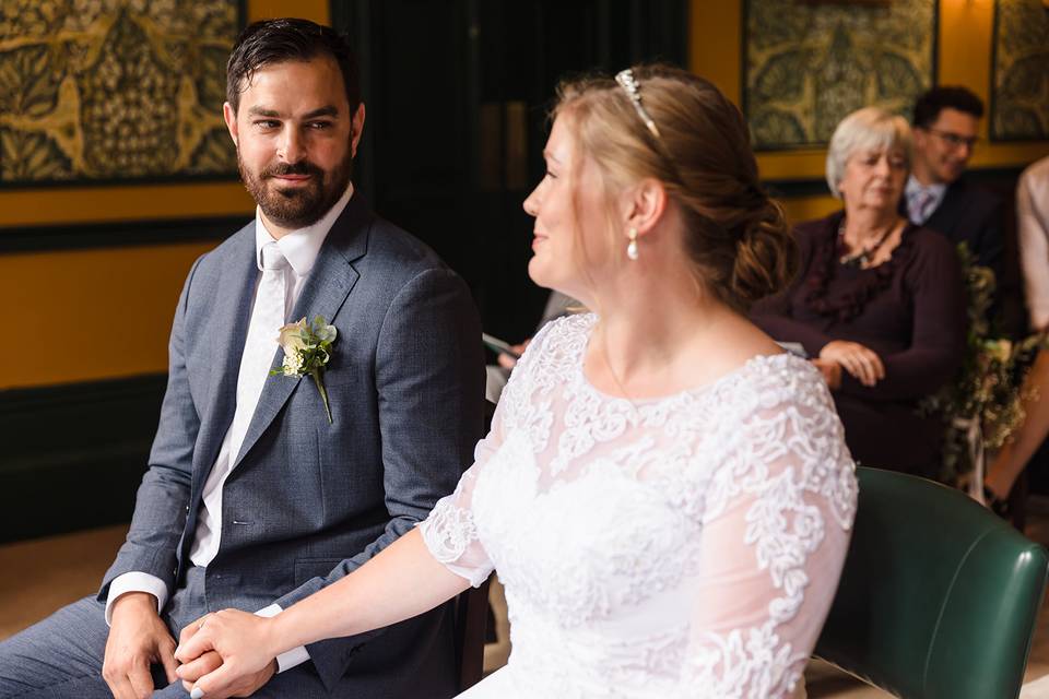 Bride and groom