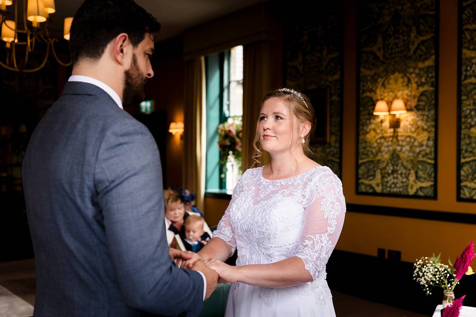 Bride and groom