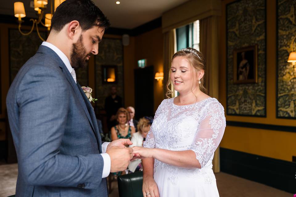 Bride and groom