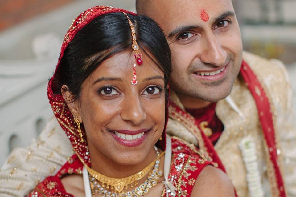 Portrait of the happy couple - Mark J Boyce Photography