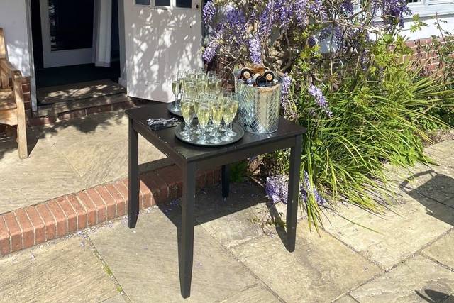 Welcome drinks
