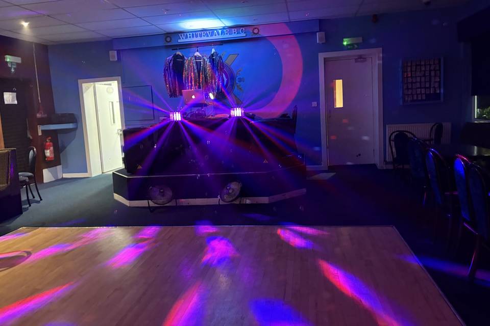 Sample DJ set-up