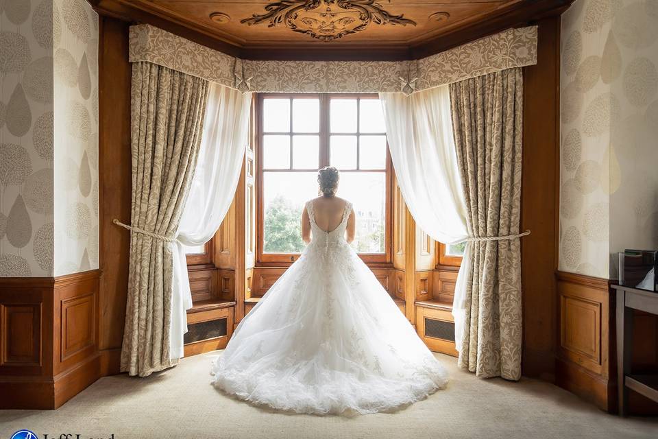 Beautiful bridal portrait - Jeff Land Photography