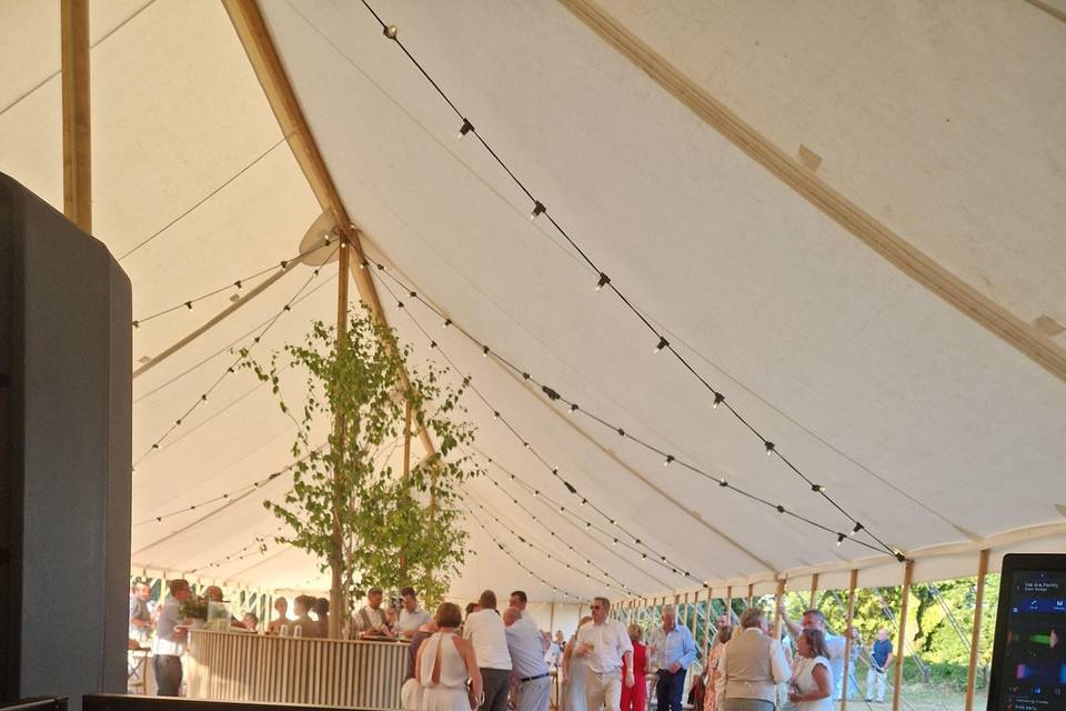 Wedding marquee