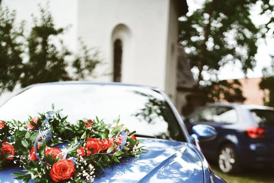 Dream wedding car