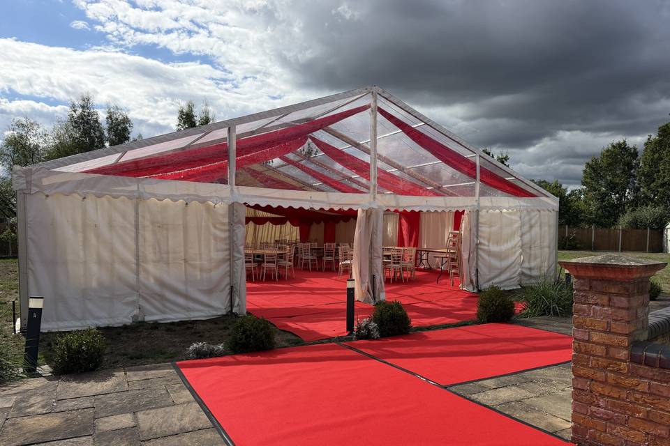 VIP red carpet entrance