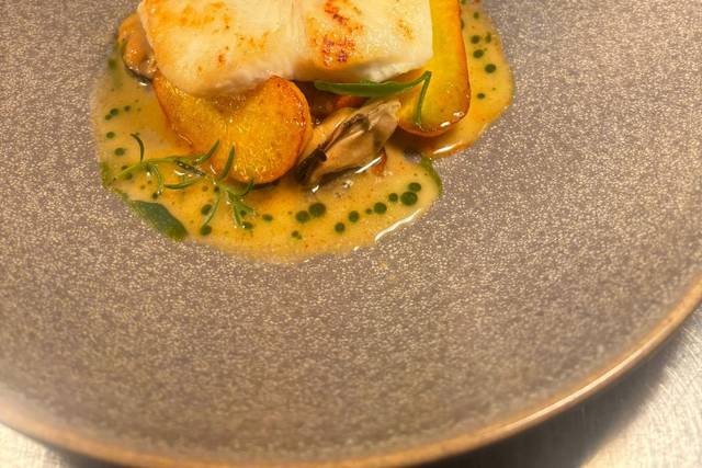 Cod, Samphire Potato