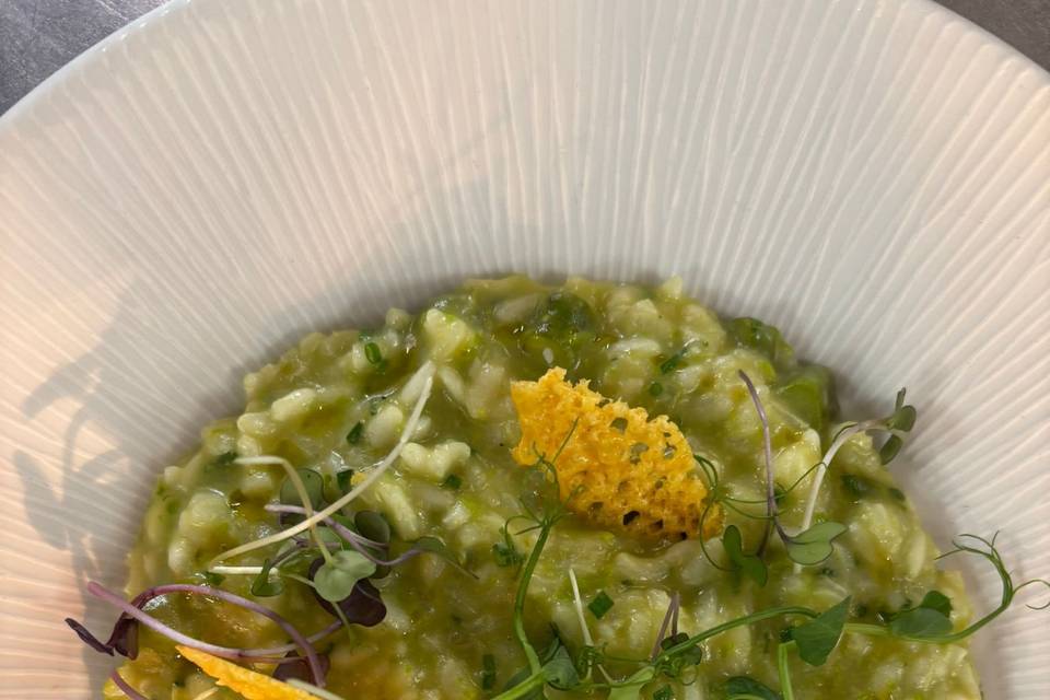 Pea Risotto