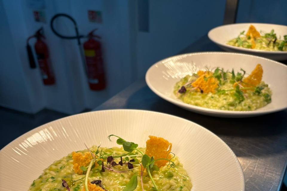 Pea Risotto