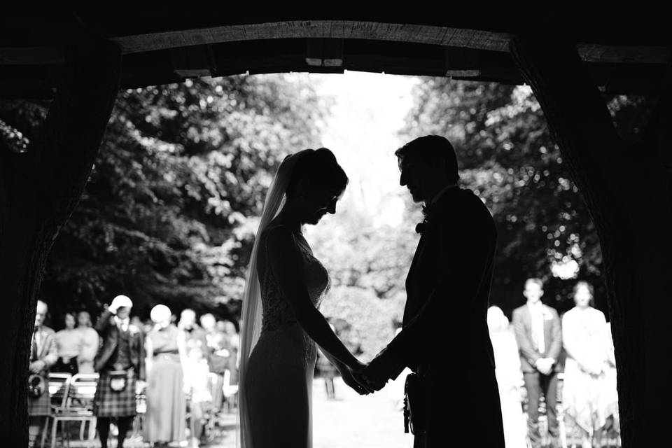 Outdoor ceremony