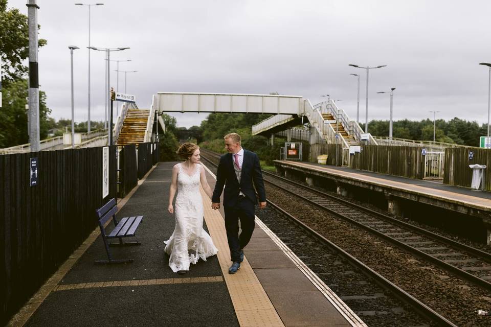 Elopement on a train