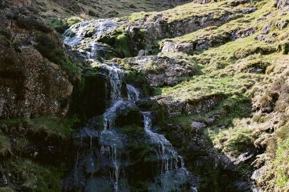 Waterfall portraits