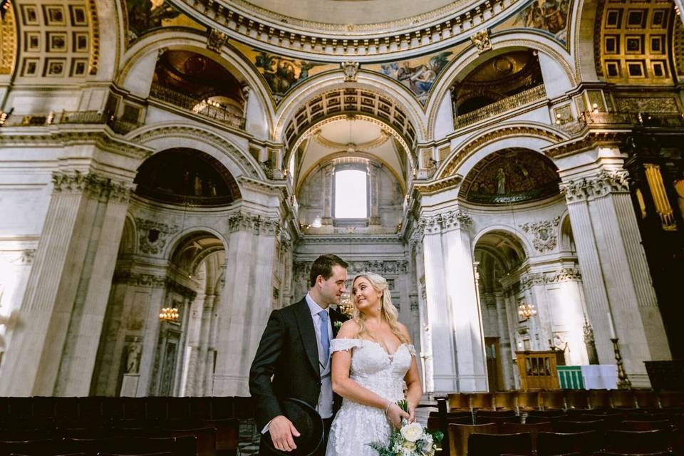 St Pauls Cathedral wedding