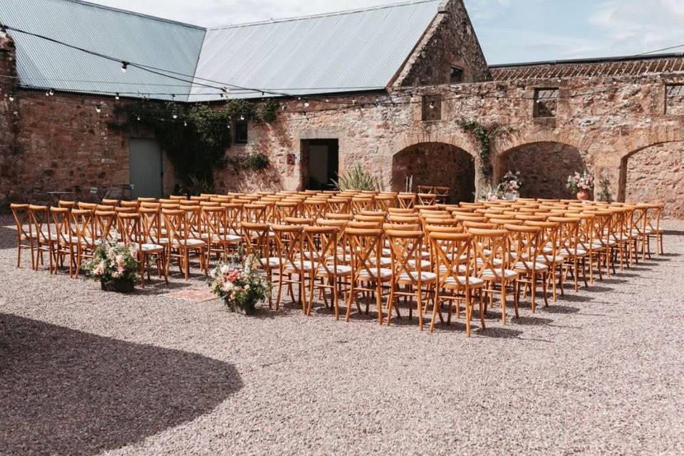Outdoor ceremony