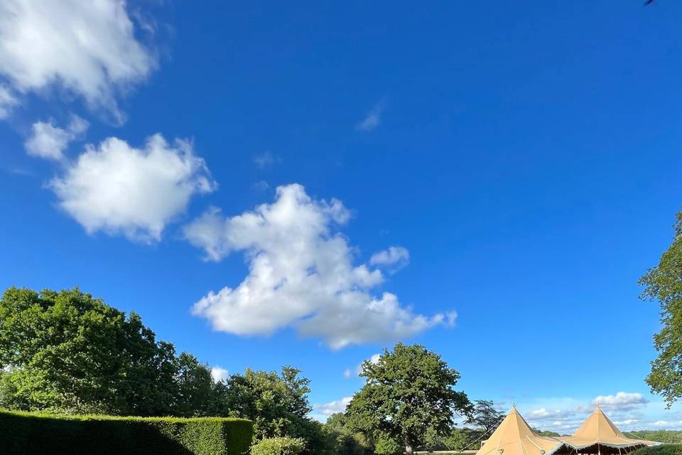 Tipi & Rose Garden