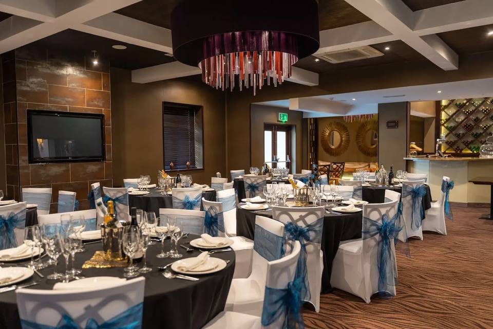 Function room décor