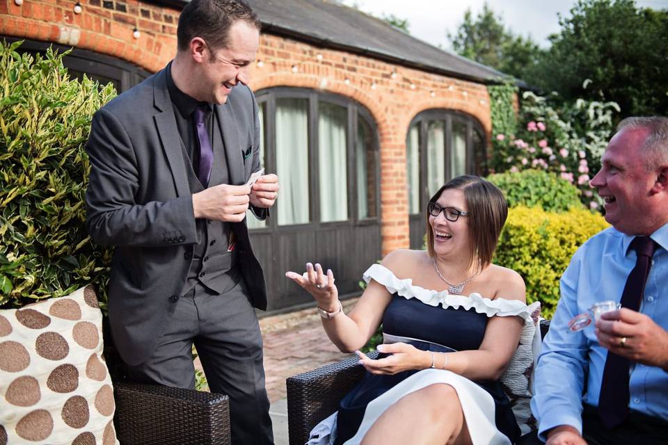 Wedding magician