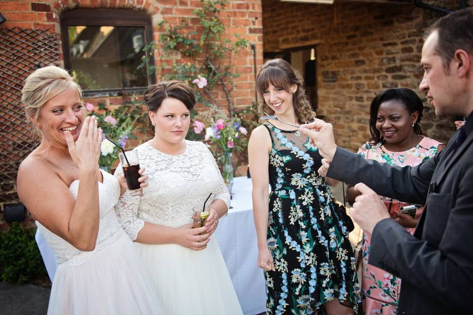 Drinks reception magic