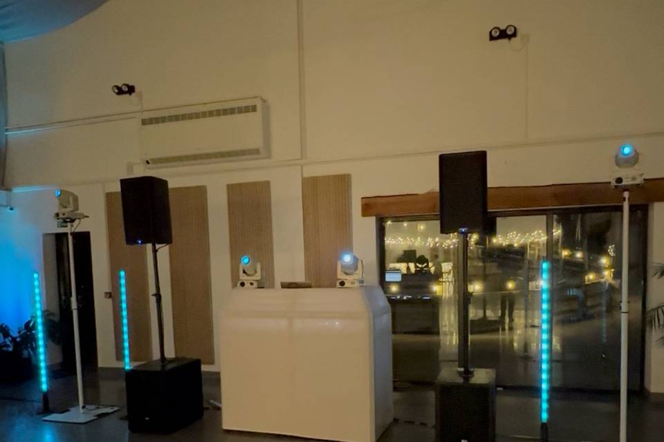 Barn at Pengelly Setup