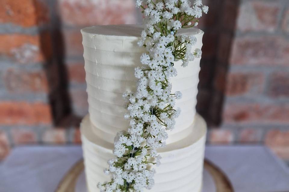 2 tier Buttercream cake