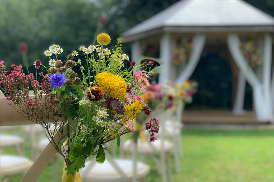 Outdoor ceremony