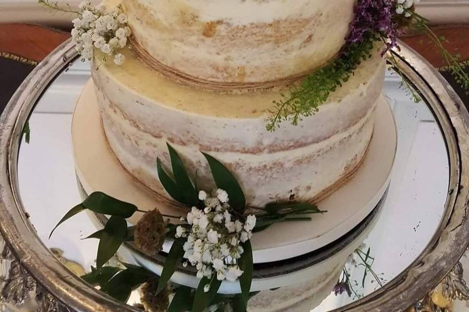 Semi Naked Cake