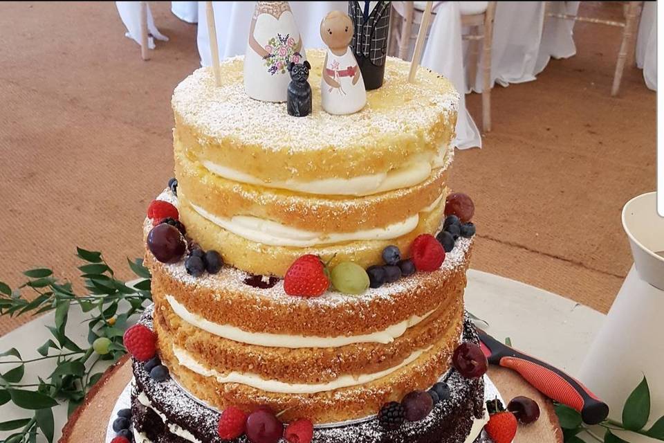 Naked Cake