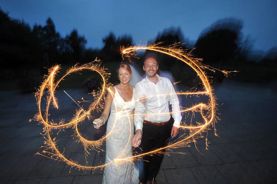 Sparkler celebrations