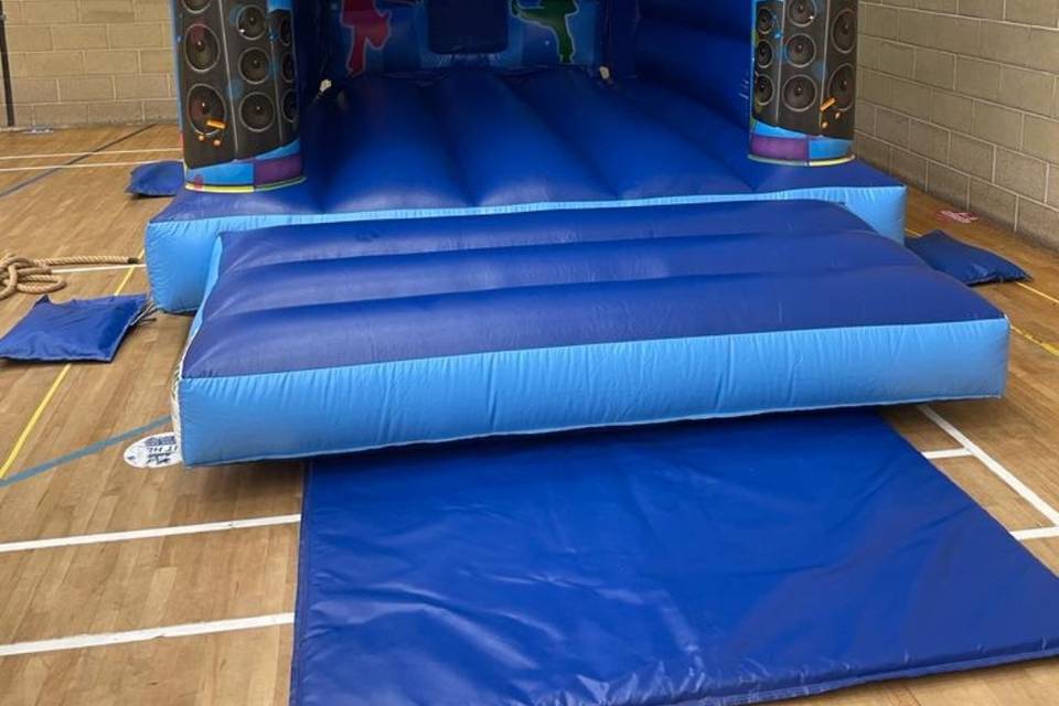 Disco bouncy castle