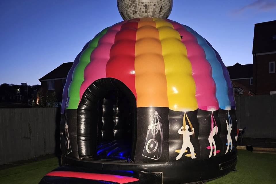 Disco Dome inflatable