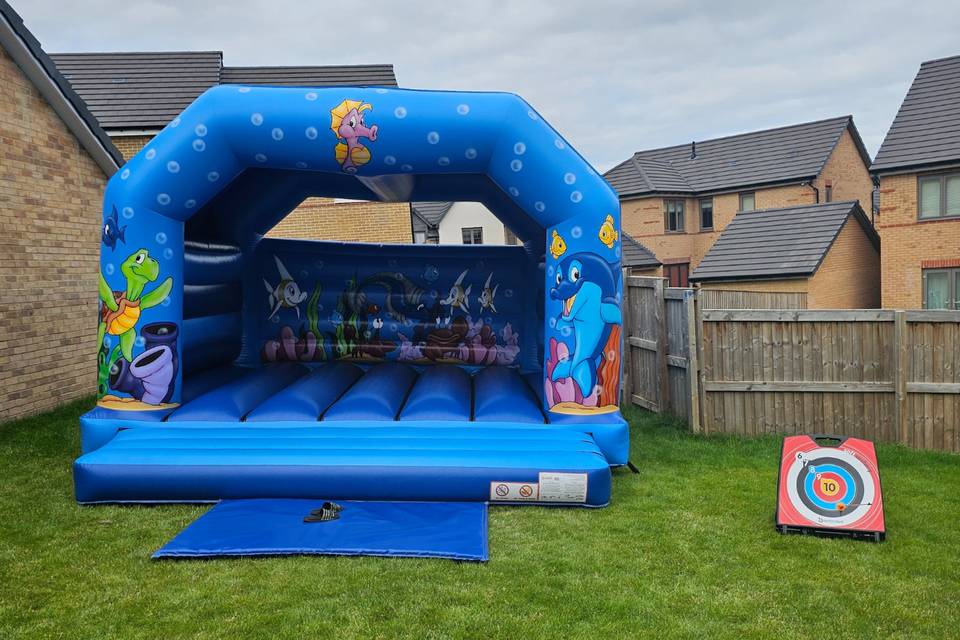 Under the sea bouncy castle