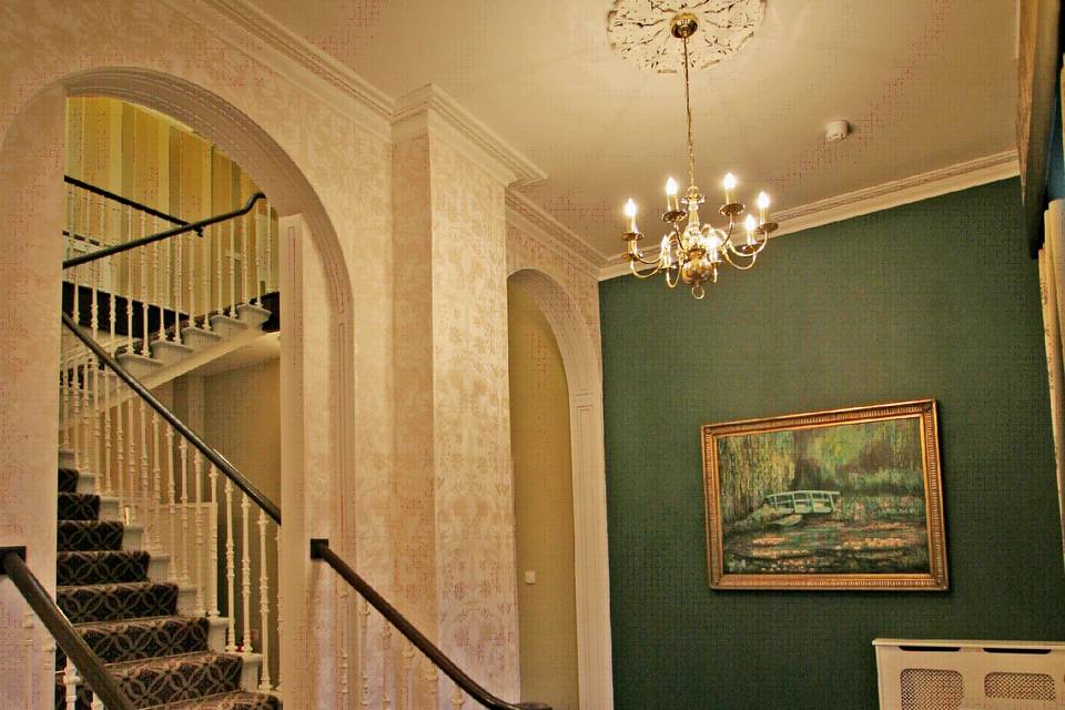 Lysses House Hotel staircase