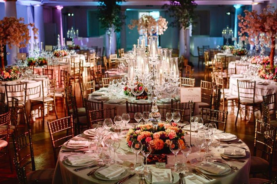 Wedding Breakfast Decor