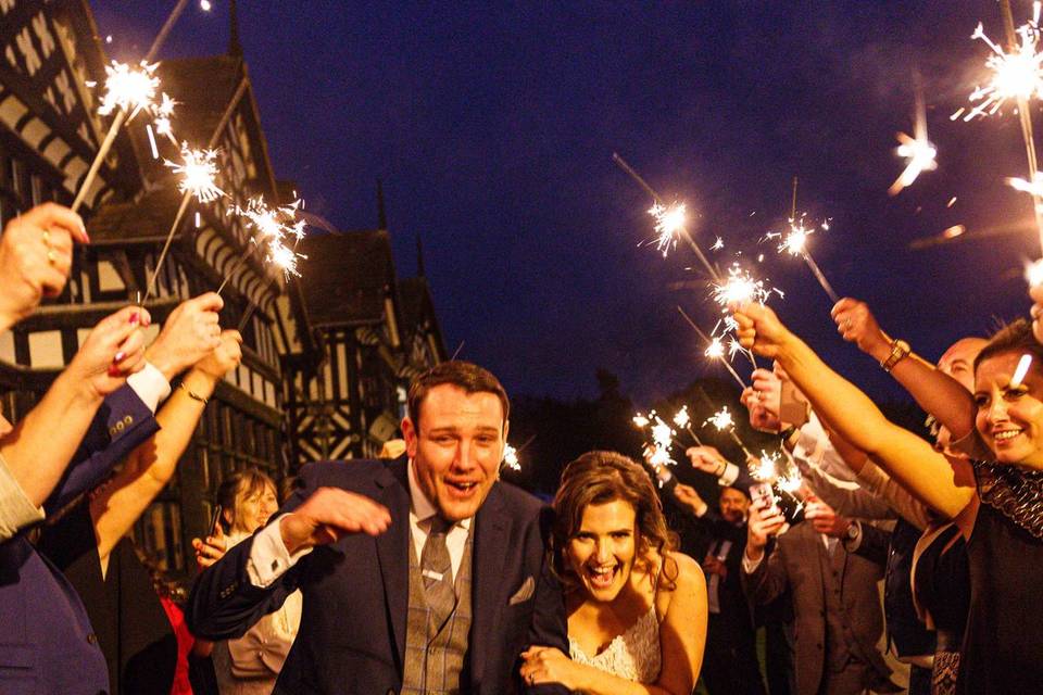 Sparklers exit