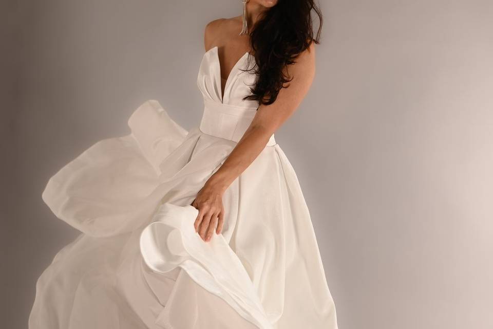 Bridal dress shoot