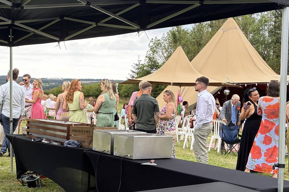 Hog Roast Wedding