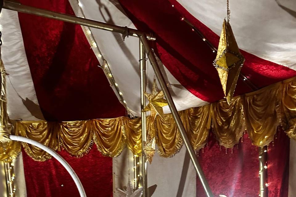 Inside our vintage Bigtop