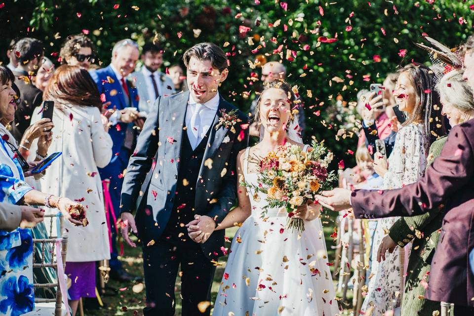 Orchard Barn wedding