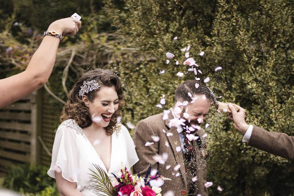 Tythe Barn, Launton wedding