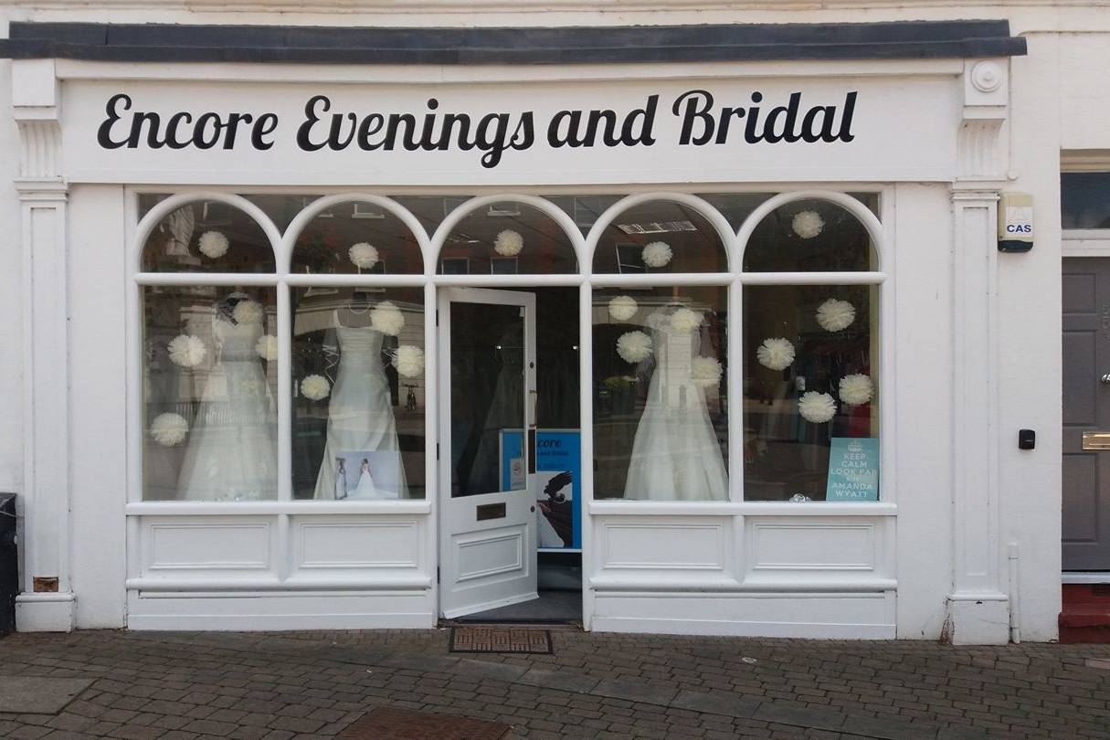 Encore in Berkshire Bridalwear Shops hitched